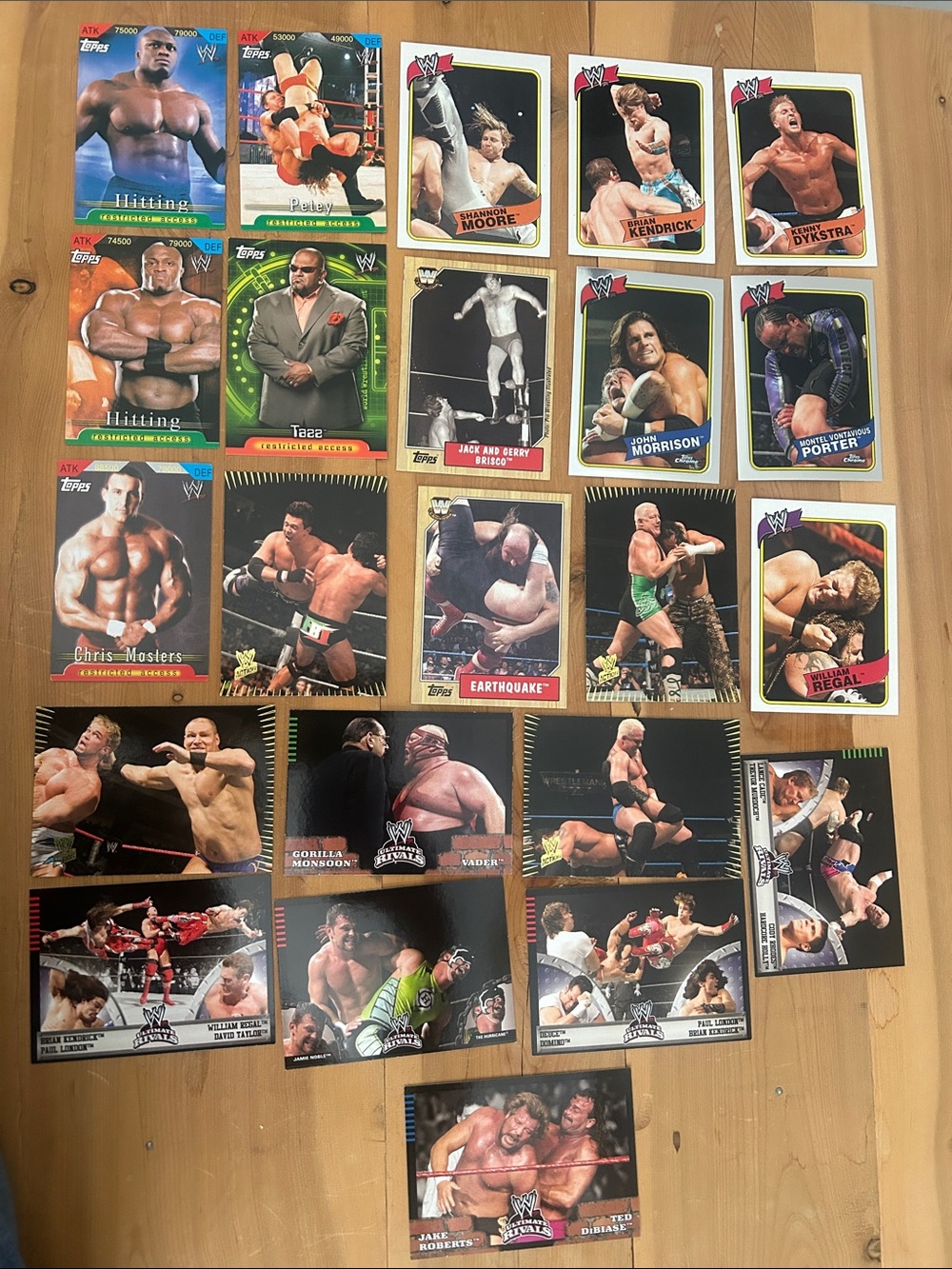 WWE Wrestling Trading Cards -